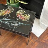 Side table, Vallauris magazine rack