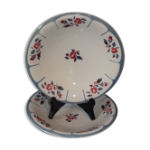 Pair of cups - vintage displays - Digoin Sarreguemines model Ninette