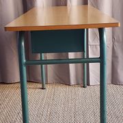 Bureau vintage à 2 casiers metal