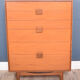 Restored Retro Teak 1960s LB Kofod Larsen Teak Chest Of Drawers G Plan