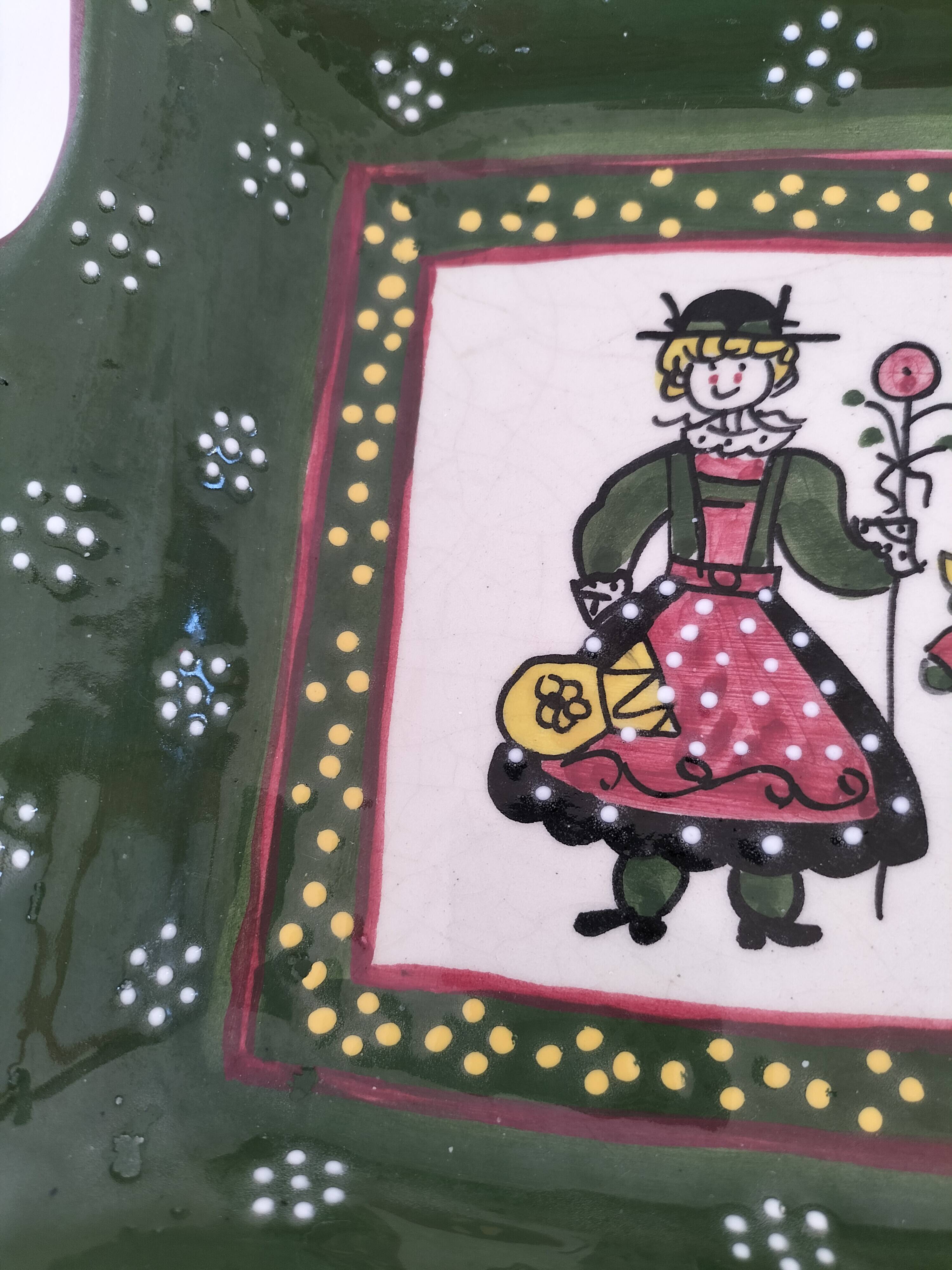 German ceramic dish from the 50s-80s