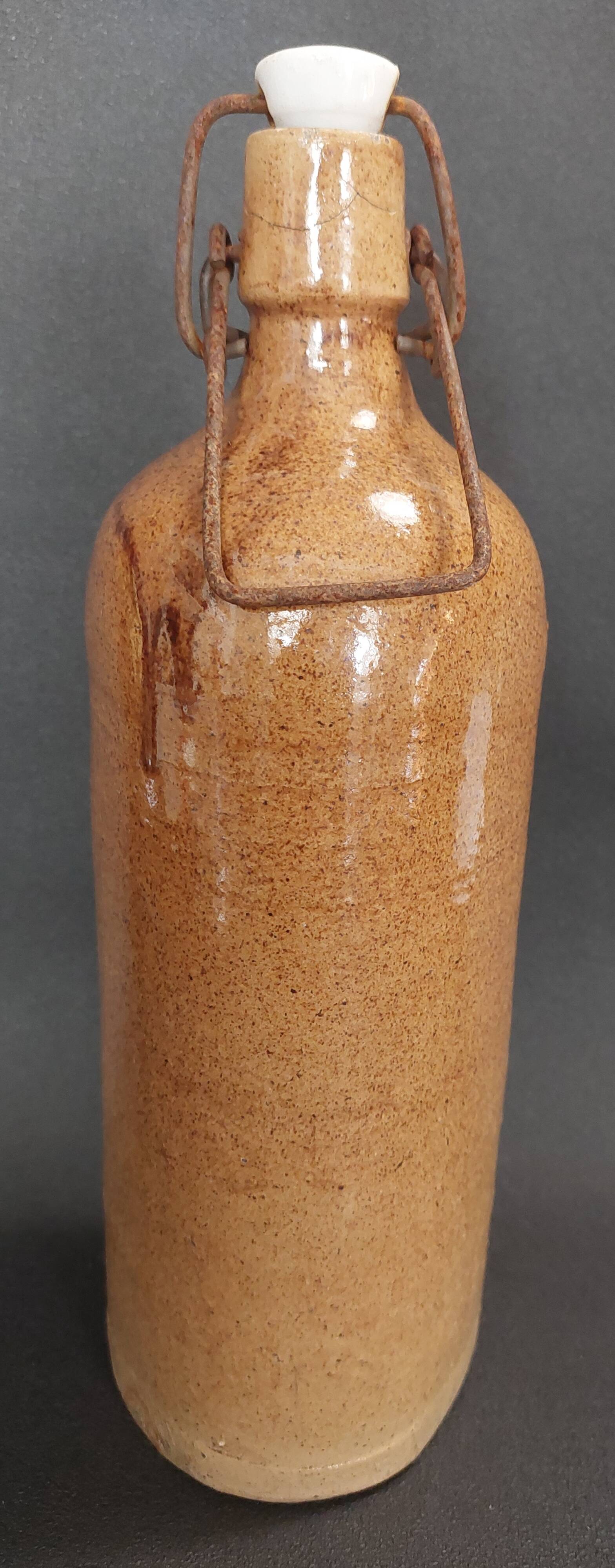 Old stoneware bottle
