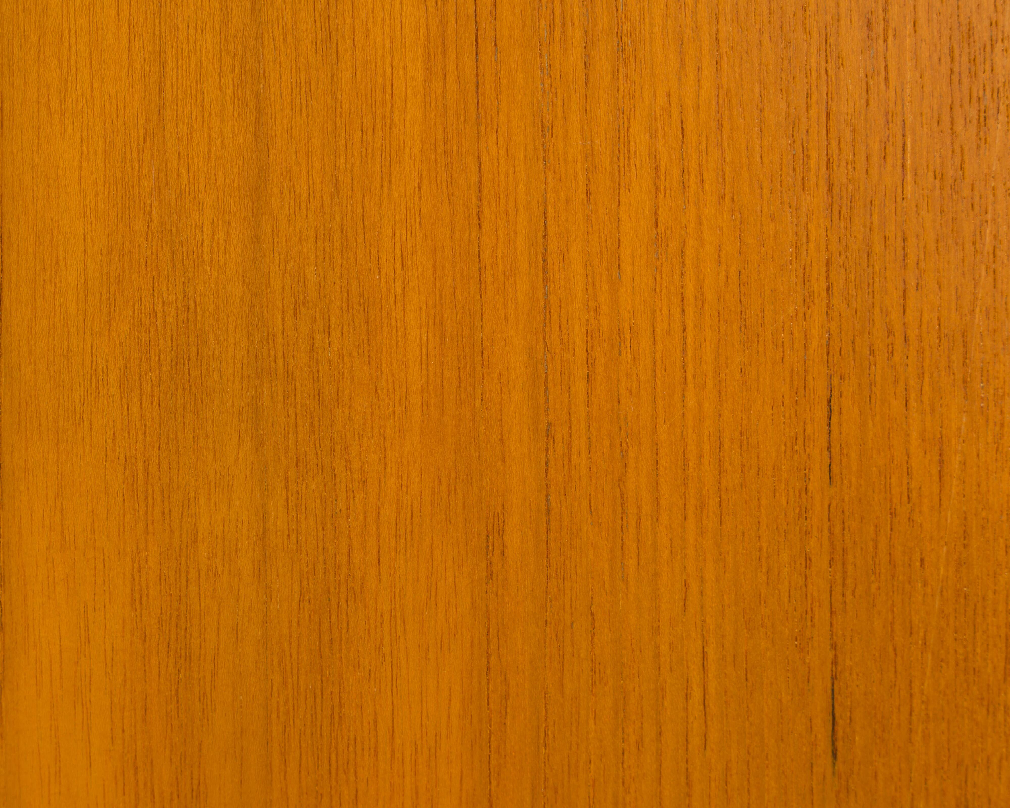 Two-door chest of drawers/sideboard with hairpin legs, 1960s. Restored