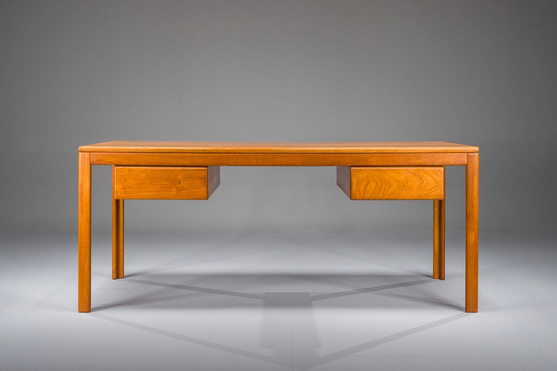 Mid-century modern teak writing desk, 1970s