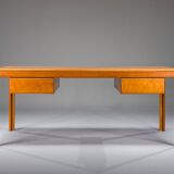 Mid-century modern teak writing desk, 1970s