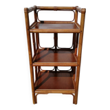 Rattan shelf