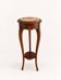Vintage French Marble Top Plant Stand, Louis XV Pedestal Table