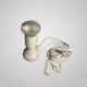 Design desk lamp Gino Sarfatti Arteluce 600c leather metal 1970