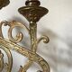 Old golden candlestick