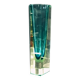 Vase en verre de Murano à facettes 'Sommerso' attribué à Mandruzzato, vers 1960-1969