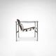 LC1 ponyskin armchair by Le Corbusier et al for Cassina 1980s