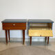 Paire de tables de chevet vintage