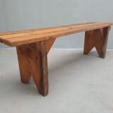 Antique wooden bench
