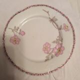 Set of 6 assiettes a dessert en porcelaine fine de Limoges