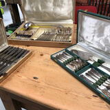 Silver cutlery Goldsmith Frionnet