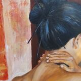 Peinture geisha