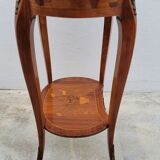 Louis xv style marquetry table Chinese scene