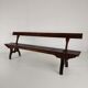 Victorian pitch pine railway bench – Halstead’s Makers, Todmorden