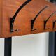 MCM Vintage Teak Coat Rack with Storage Unit
