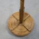 Vintage 60s rattan parrot coat rack