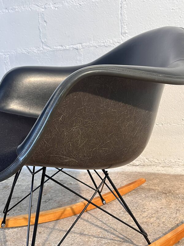 Fauteuil Rocking-chair ''RAR'', Charles et ray Eames pour Herman Miller, 1950s.
