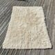 Vintage wool shaggy rug 230x180cm