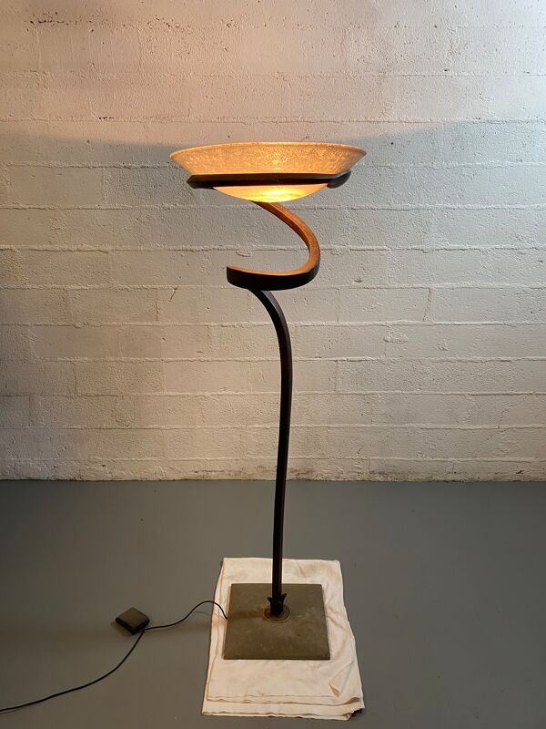 Lampadaire ''Alfea'' Scavo Enzo CiampaliniI pour Lamp International en verre de Murano- 1970