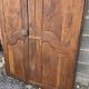Paire de portes de placard style Louis XV en merisier massif