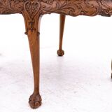Antique, carved table, Western Europe, around 1910.