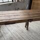 Brutalist popular art table XXL 3.5m/4m pine and oak