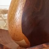 Vintage wooden table lamp