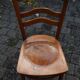 4 bistro chairs with screen-printed seats