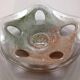 Large handcrafted glass bowl / fruit bowl / centerpiece