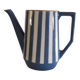 Art deco Faience Sarreguemines coffee maker, FoxTrott model