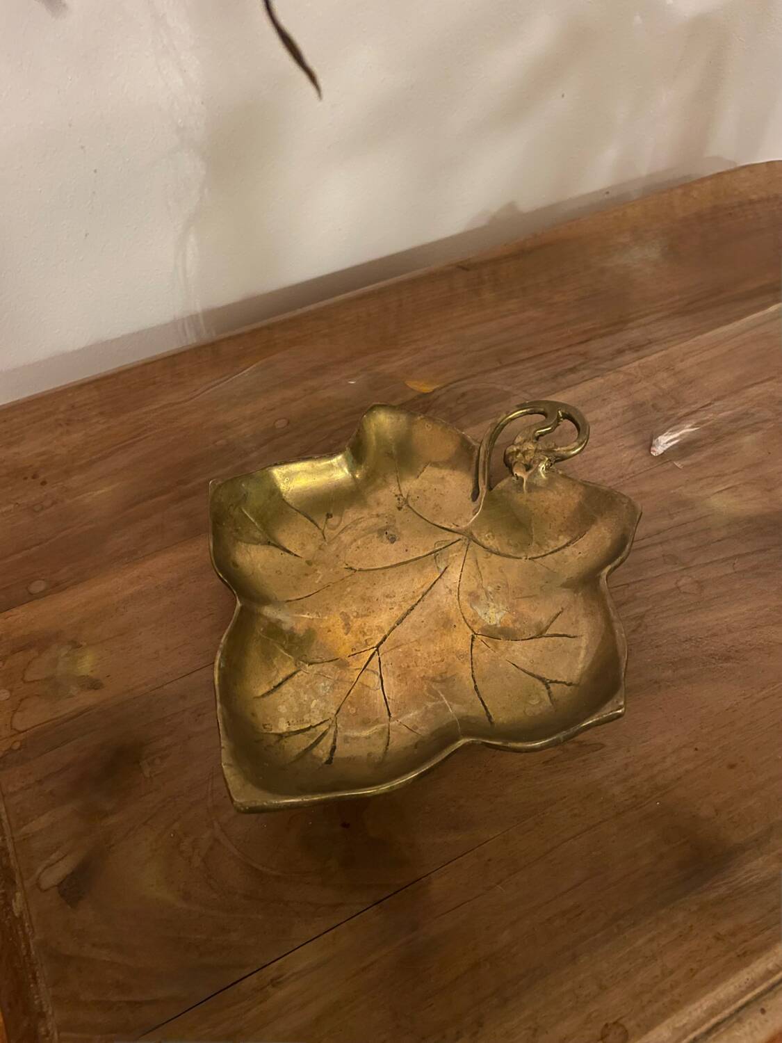 Brass leaf Taiwan pocket tray