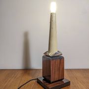 Two Art Deco night lights by Louis Prodhon 1930