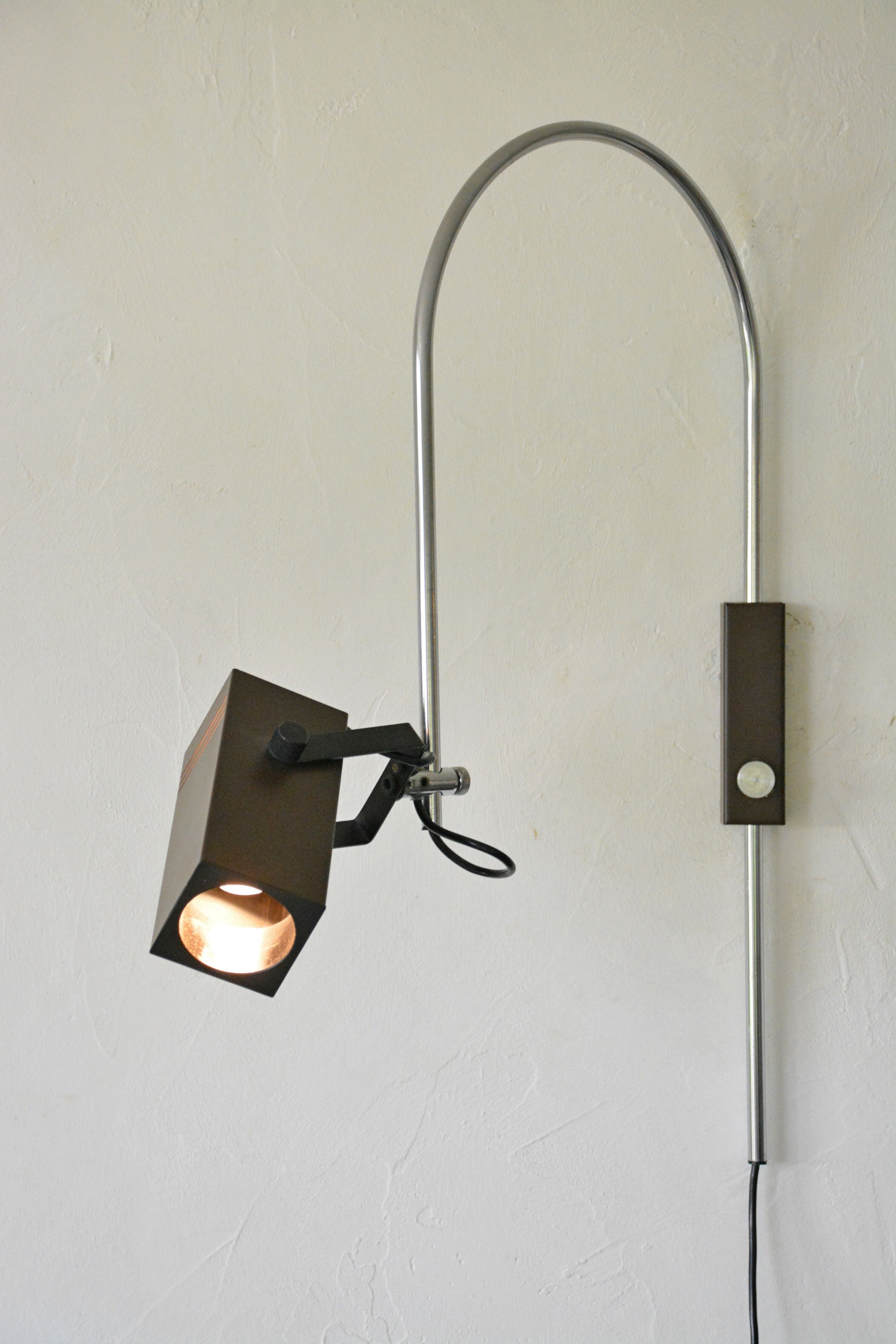 Philips wall arc lamp, 60s