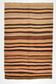 4x7 Rug For Farmhouse Room Vintage Kilim Rug, 139x215Cm