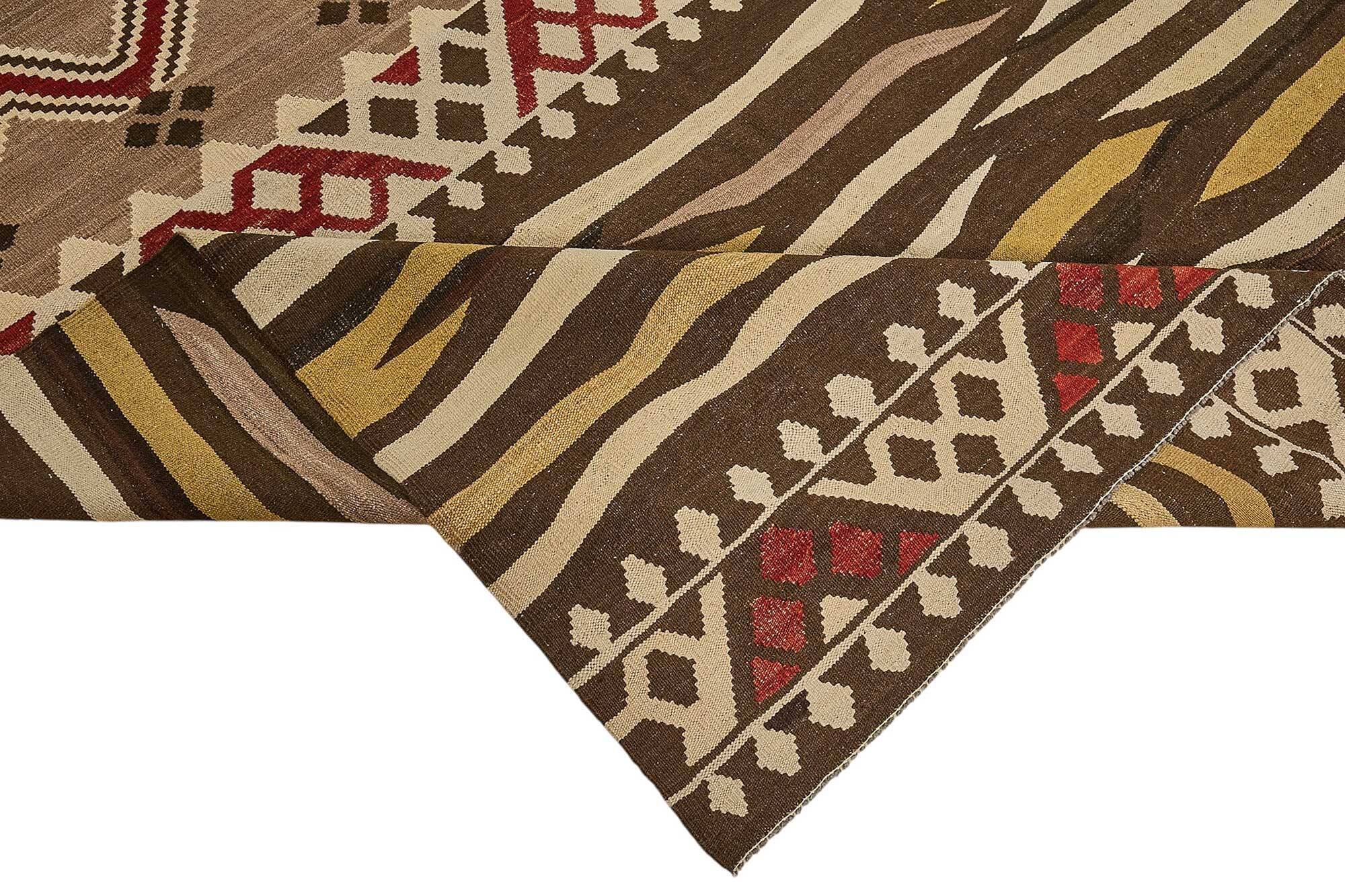 Contemporary Tribal Decorative Kilim 318 cm x 432 cm