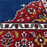 Tapis persan Kerman vintage fait main en laine 94 cm x 158 cm - années 1960 (1C1203)