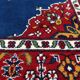 Vintage Persian Kerman rug handmade wool 94cm x 158cm - 1960s (1C1203)