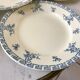 set of 6 dessert plates Terre de Fer St Amand model "Athens" XXth