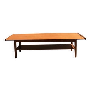 Table basse en teck des