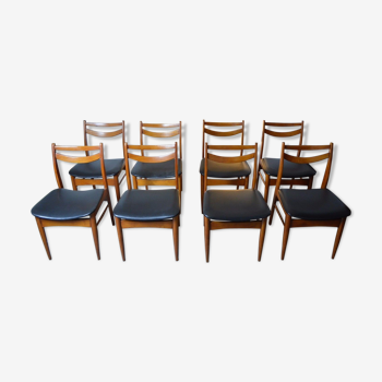 Set of 8 chairs Scandinavian