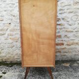Commode haute rotin