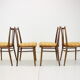 Set of four dining chairs by jitona, czechoslovakia, 1970s
