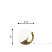Table lamp/floor lamp, small model VL Studio by Louis Poulsen