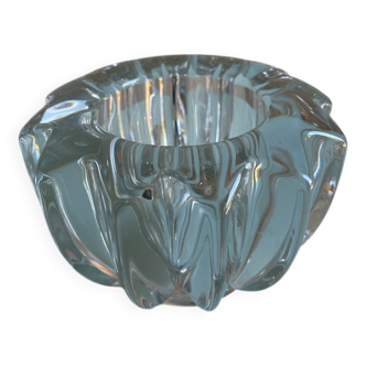 Vide-poche ou cendrier en verre vintage – signé Pierre d’Avesn – Art D