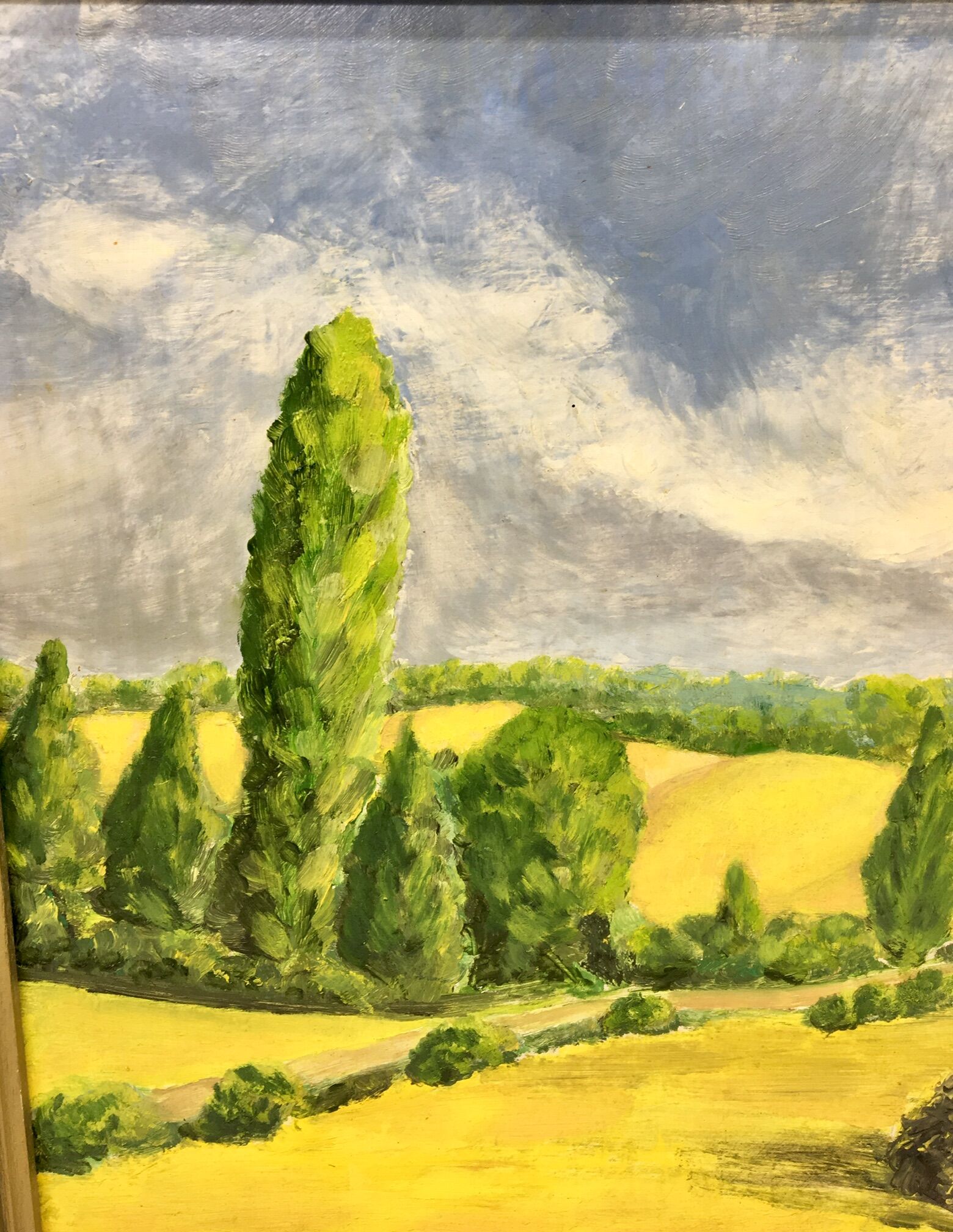 Table summer landscape years 60/70