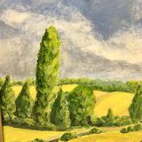 Table summer landscape years 60/70